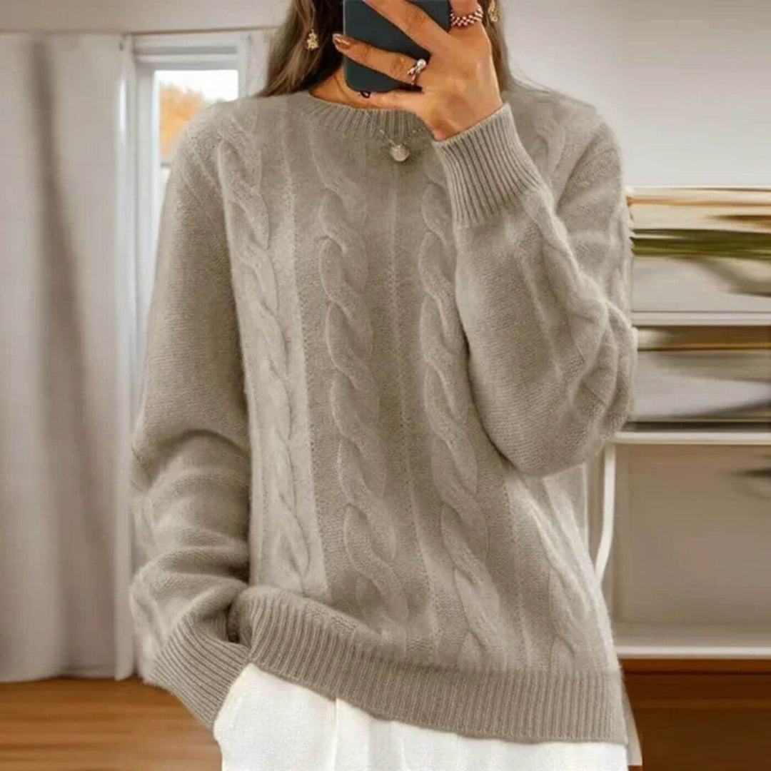 Lotta™ – Bequemer gestrickter Pullover