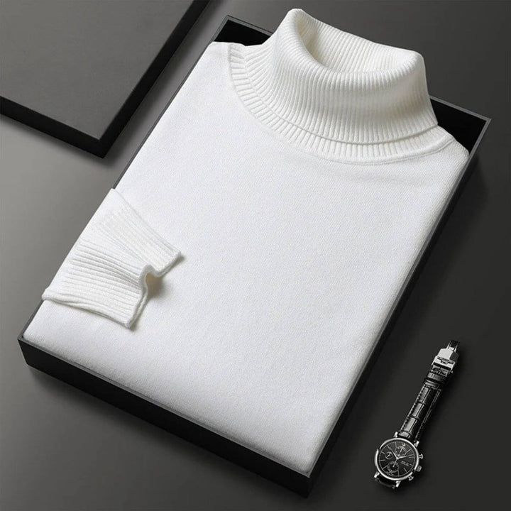 Louis™ – Lässiger Rollkragen-Strickpullover