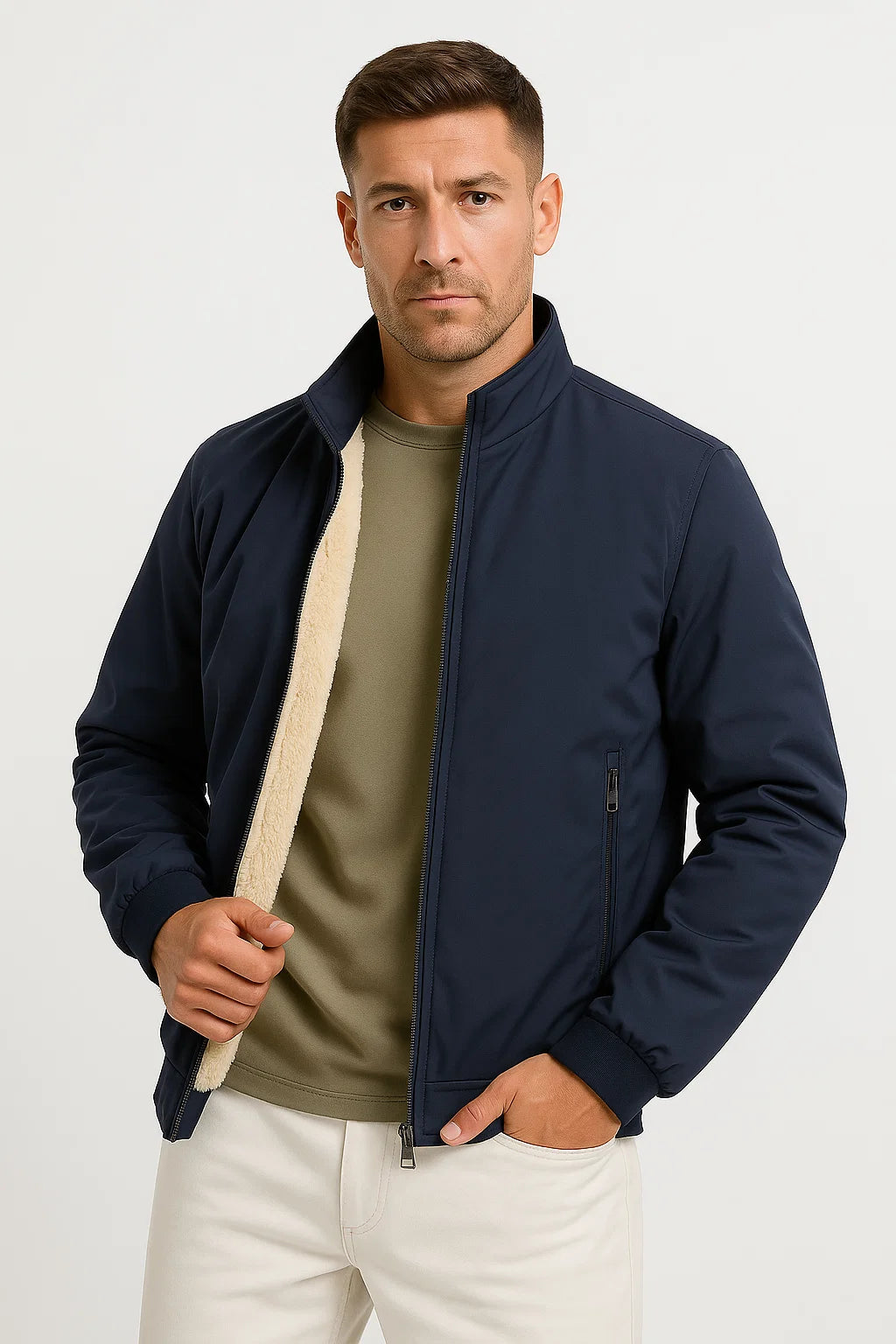 Luca | Elegante und bequeme Fleecejacke