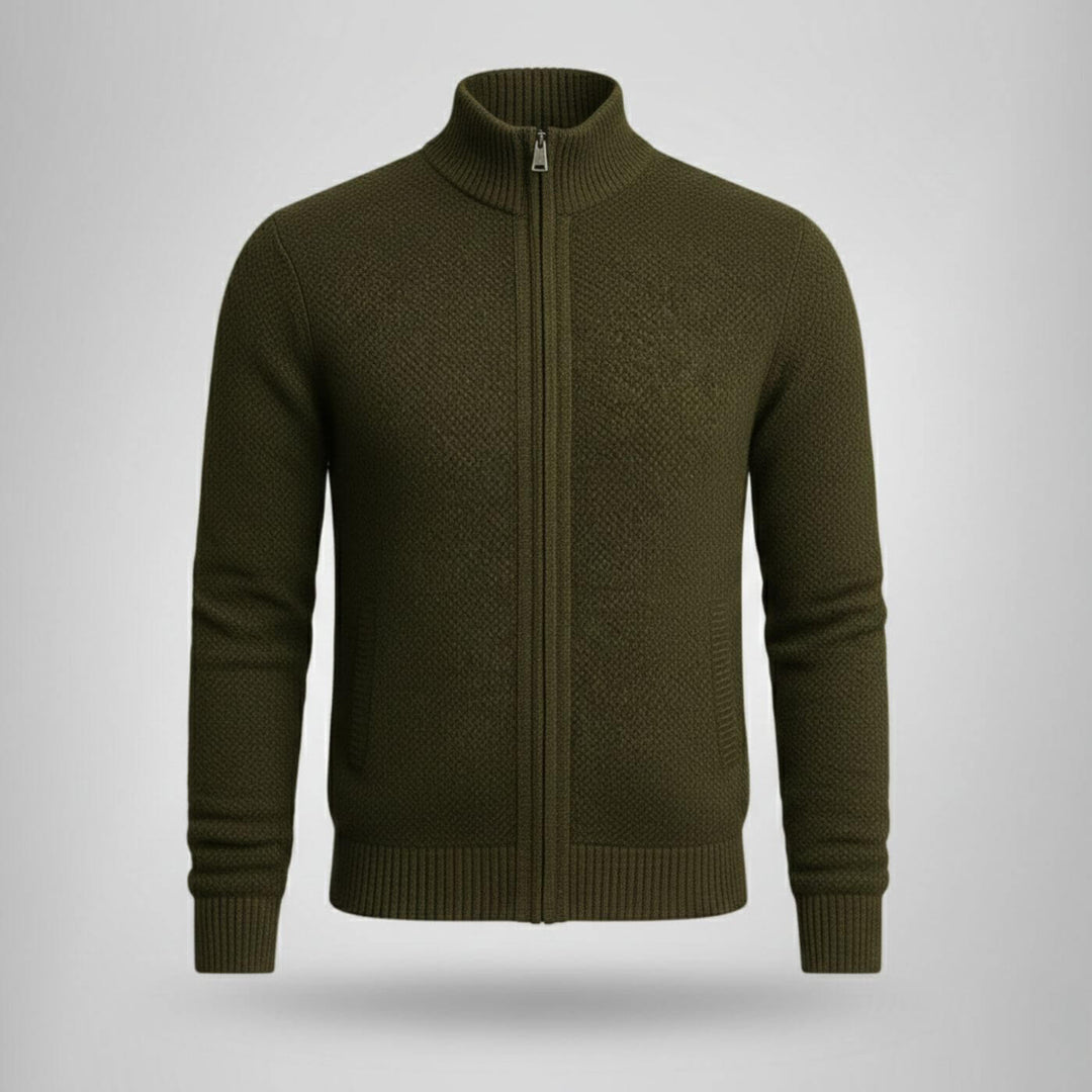 Ludwig™ - Warme und Weiche Zip Up Strickjacke