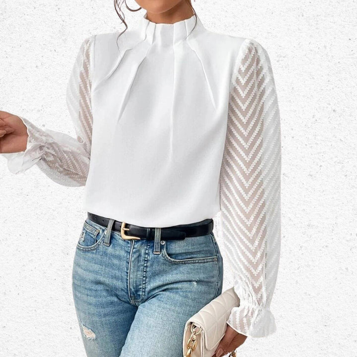 Magdalena™ - Elegantes Langarm-Top