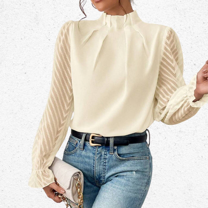 Magdalena™ - Elegantes Langarm-Top