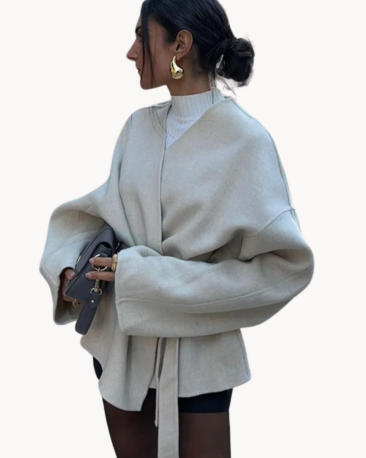 Mandy | Taillierte und schicke Jacke mit Gürteldesign