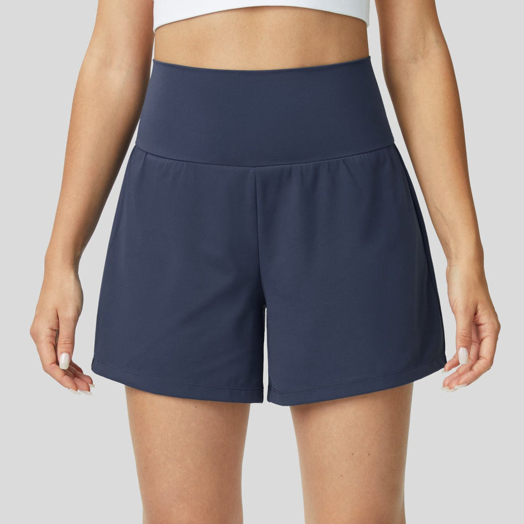Marette™ - Atmungsaktive und Bequeme 2-in-1 High Waist Yoga Shorts