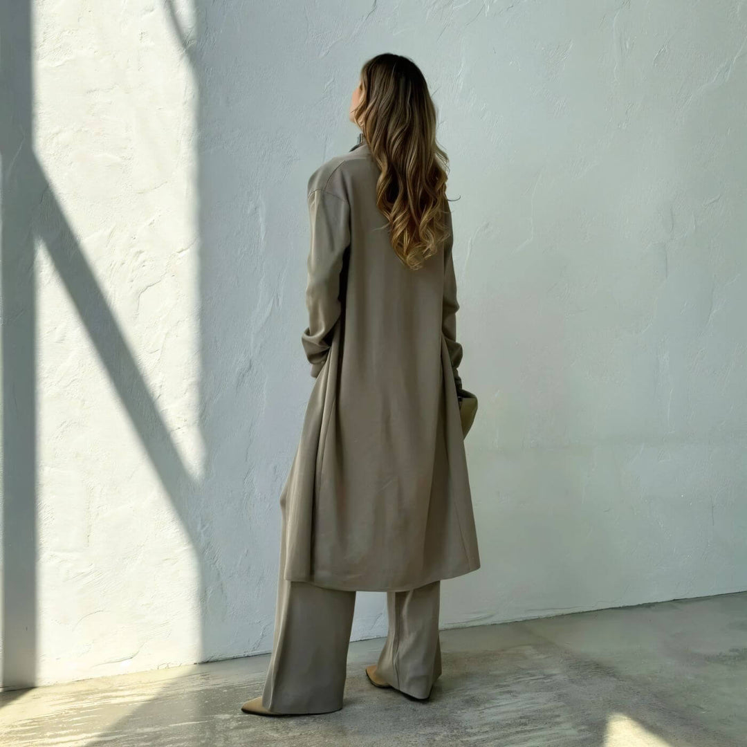 Maria™ – Minimalistisches Dreiteiliges Strickset