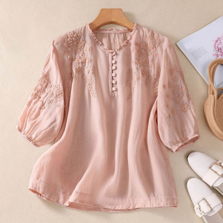 Marianne™ – Leicht Und Luftig Bestickte Bluse