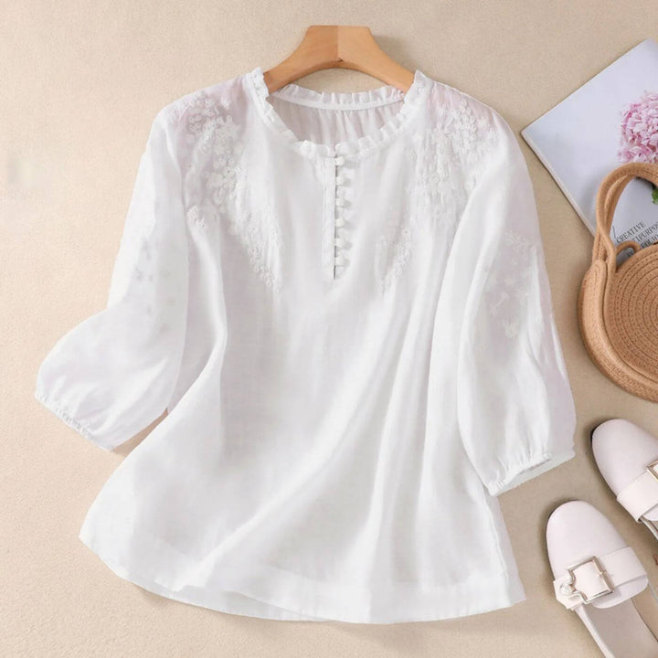 Marianne™ – Leicht Und Luftig Bestickte Bluse