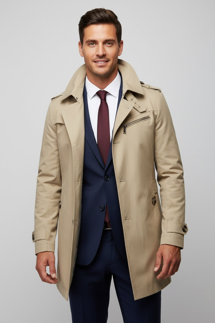 Matthias | Stylischer und bequemer Trenchcoat