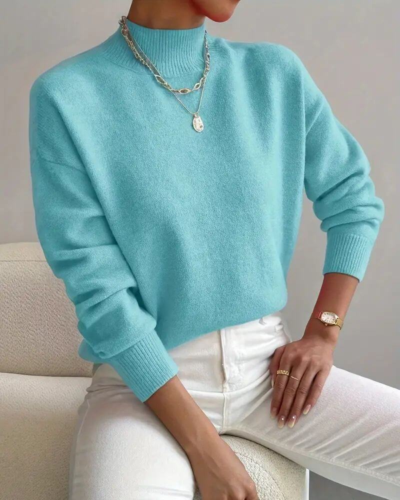 Melanie™ - Eleganter Rollkragenpullover