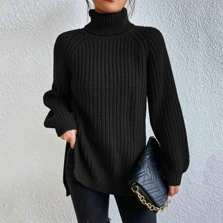 Julia | Moderner Rollkragenpullover aus Baumwolle