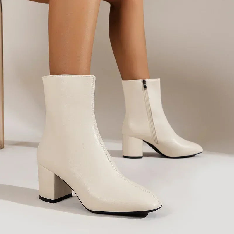 Christin | Modische Schuhe mit Seitlichem Reißverschluss