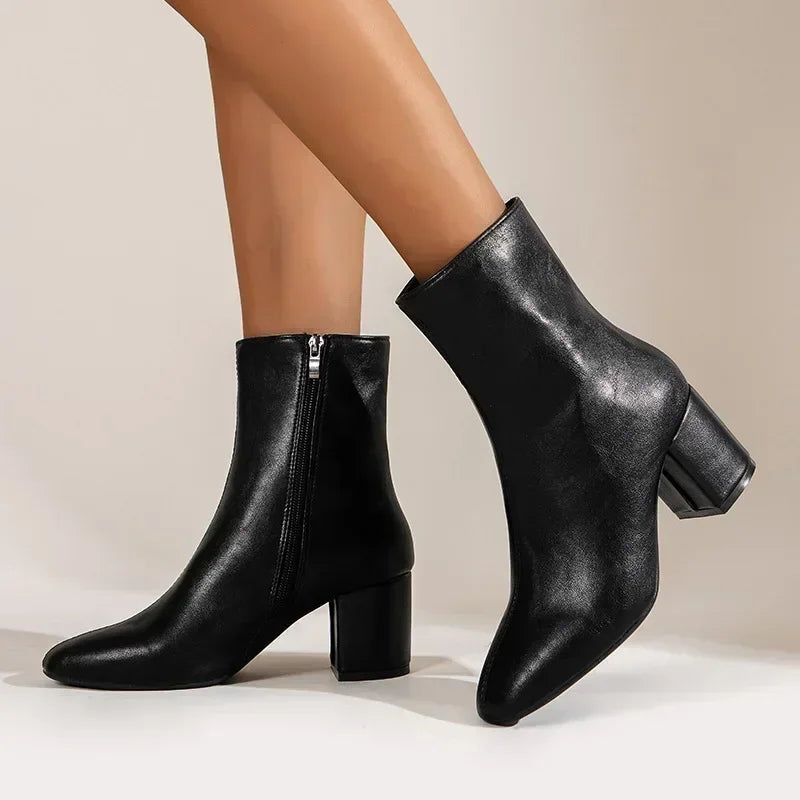 Christin | Modische Schuhe mit Seitlichem Reißverschluss