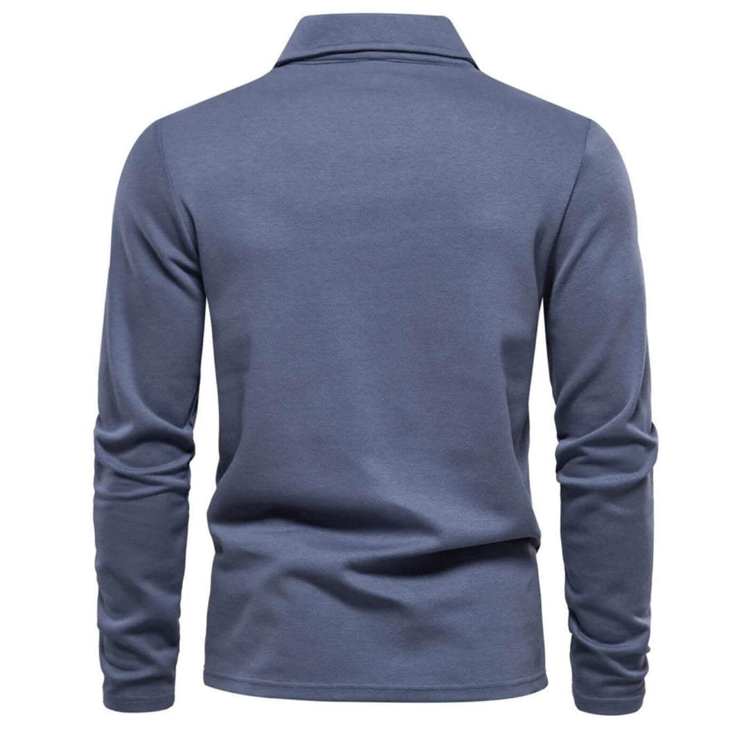 Niklas™ - Bequemer Polo Pullover