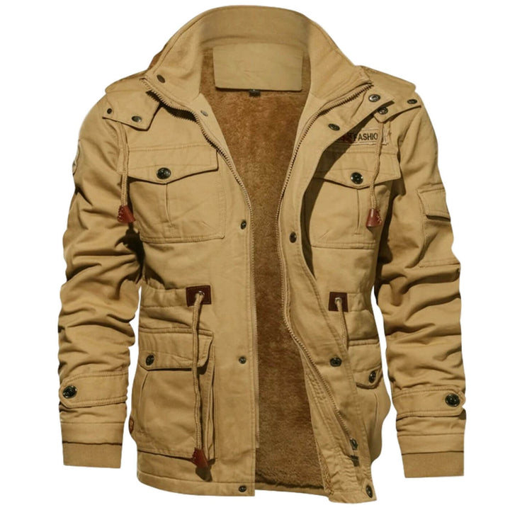 Niklas™- Warme Winterjacke mit abnehmbarer Kapuze