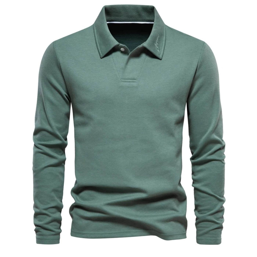 Niklas™ - Bequemer Polo Pullover