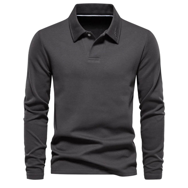 Niklas™ - Bequemer Polo Pullover