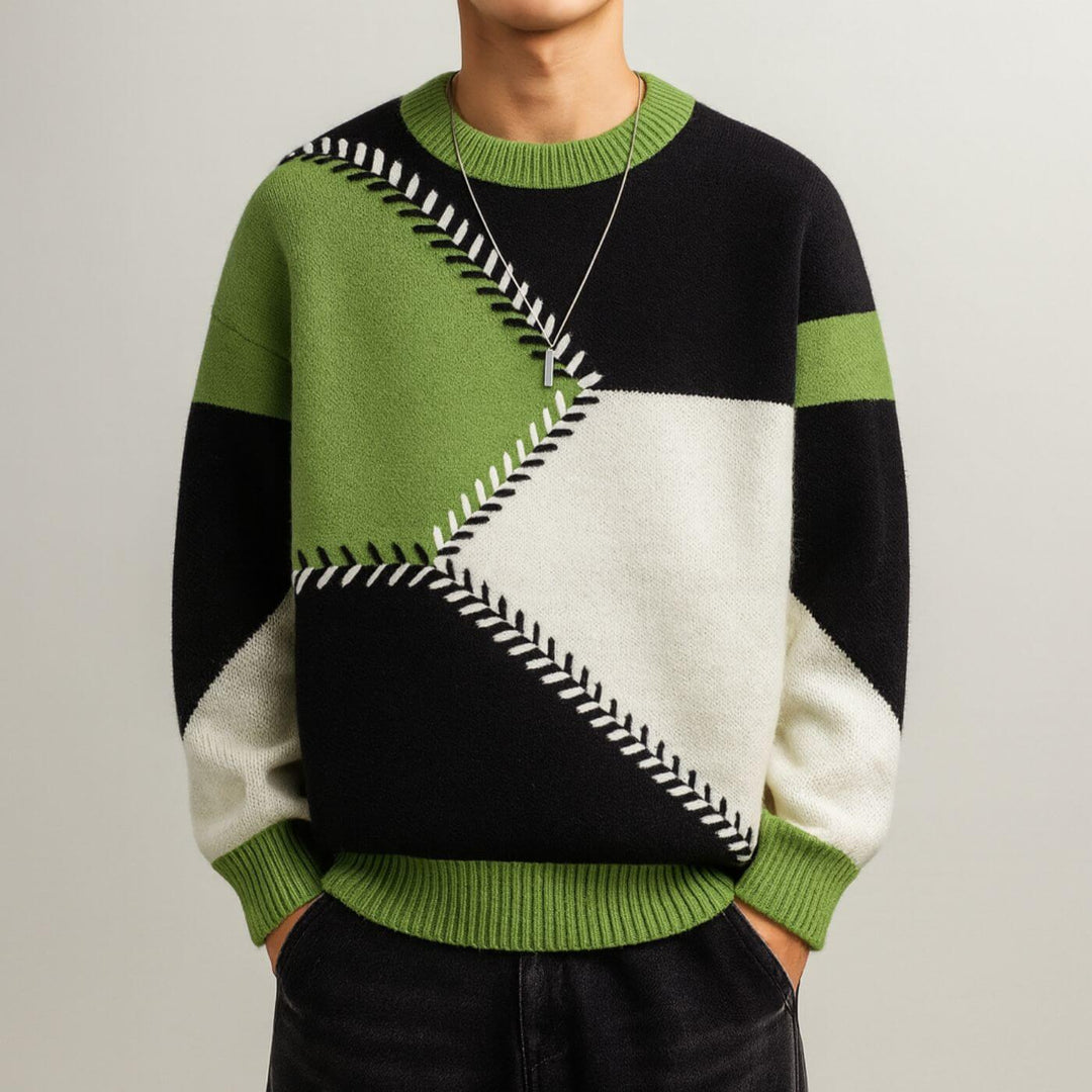 Noah™ – Premium Komfortpullover mit markanter Naht
