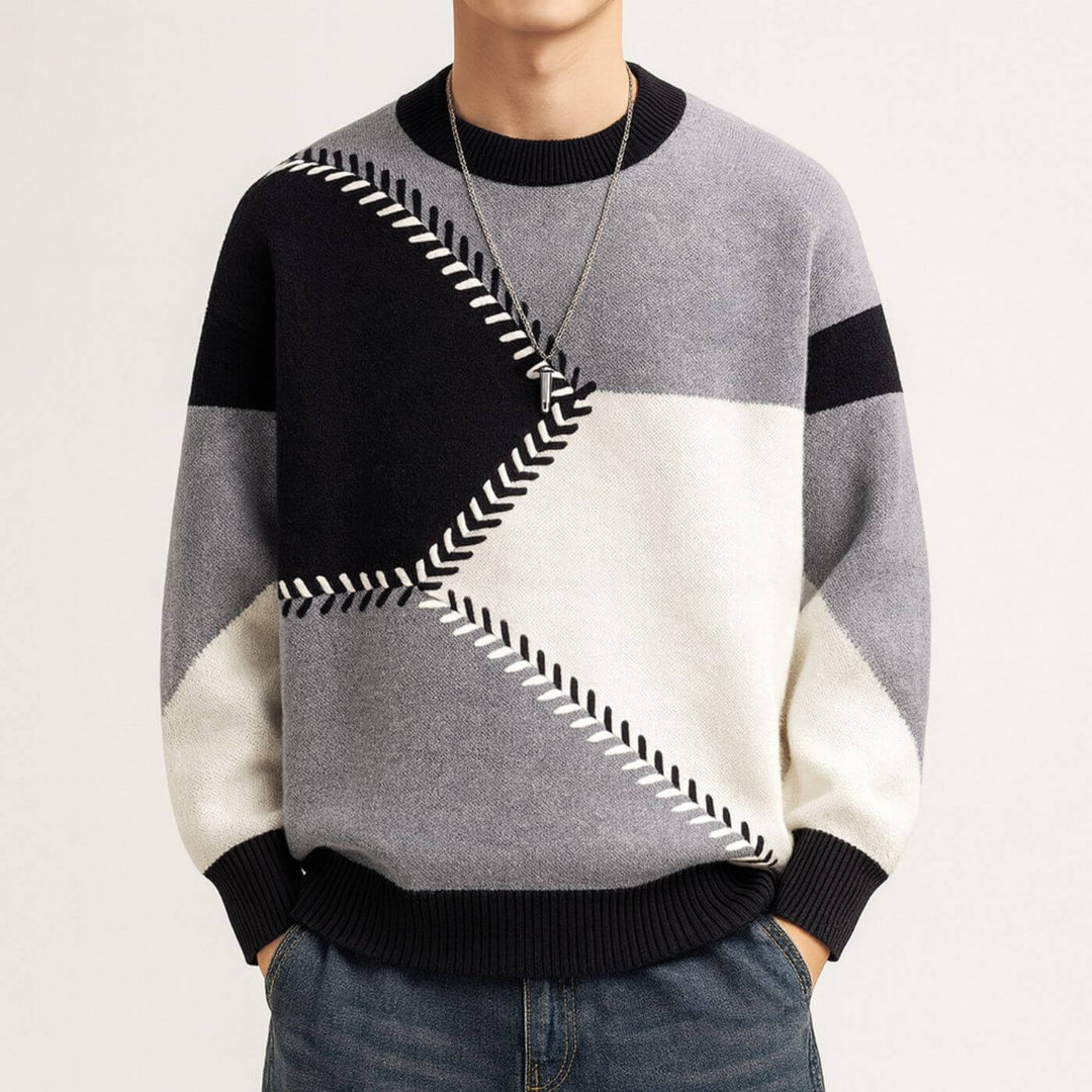 Noah™ – Premium Komfortpullover mit markanter Naht