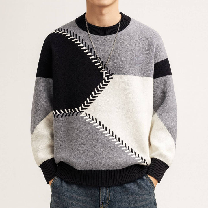 Noah™ – Premium Komfortpullover mit markanter Naht