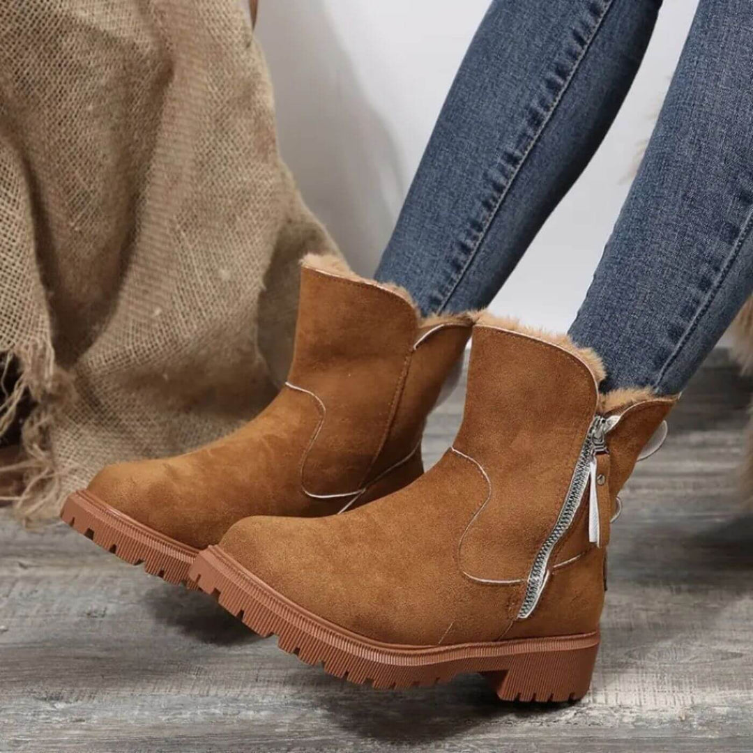 Nora™ - Bequeme Kuschelige Warme Winterstiefel