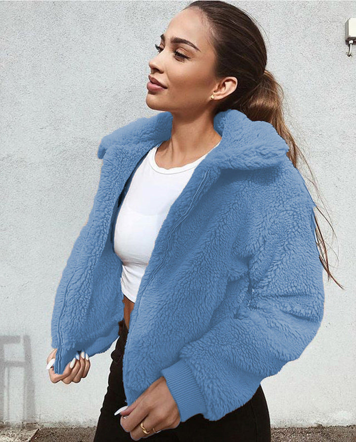 Heidi-Mode | Sweat-Shirt Femme En Polaire À Large Col