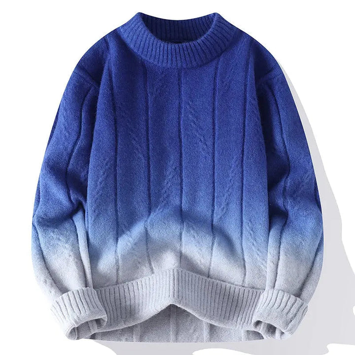 Herren Strickpullover in Farbverlauf
