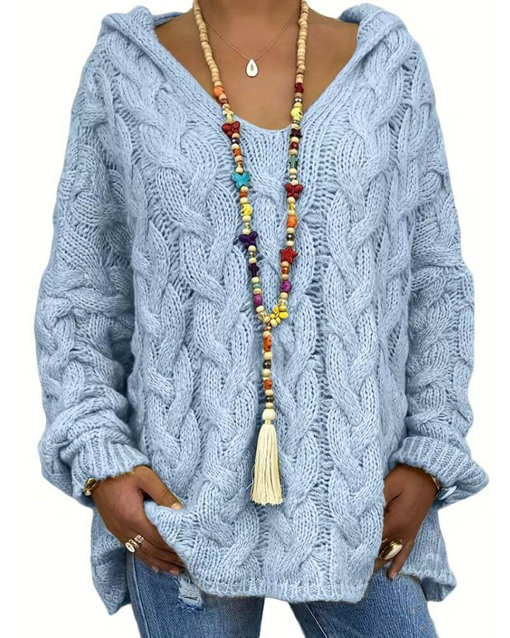 Rosalie™ – Atmungsaktiver Strick-Hoodie