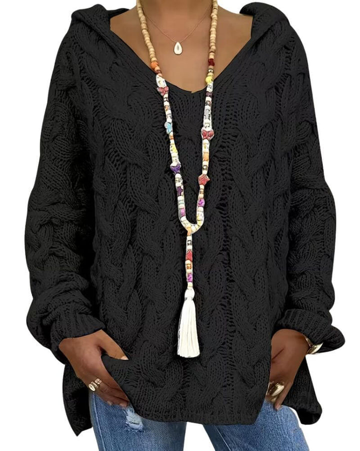 Rosalie™ – Atmungsaktiver Strick-Hoodie