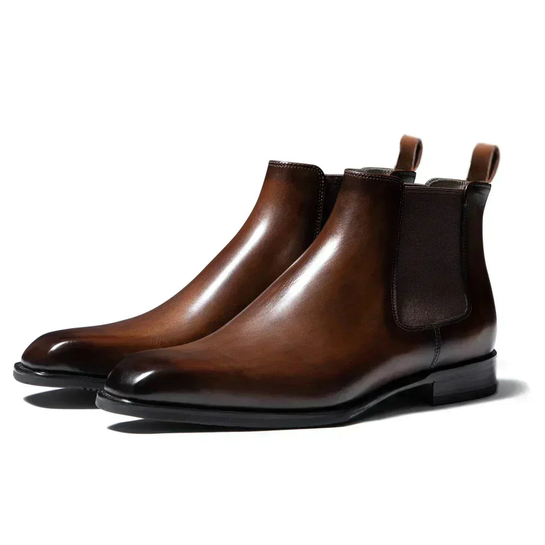 Walker | Stiefel aus echtem Leder in Braun