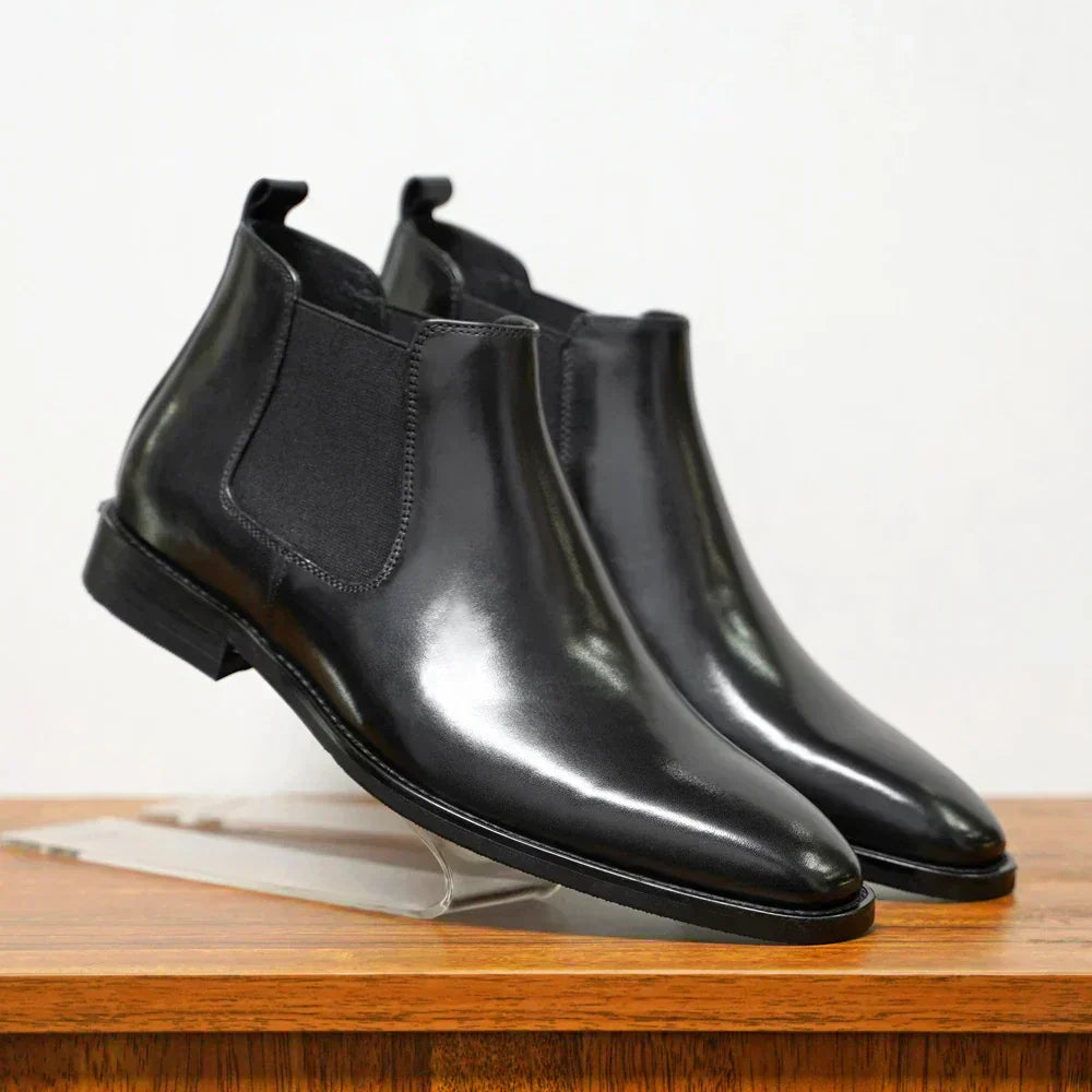 Walker | Stiefel aus echtem Leder in Braun