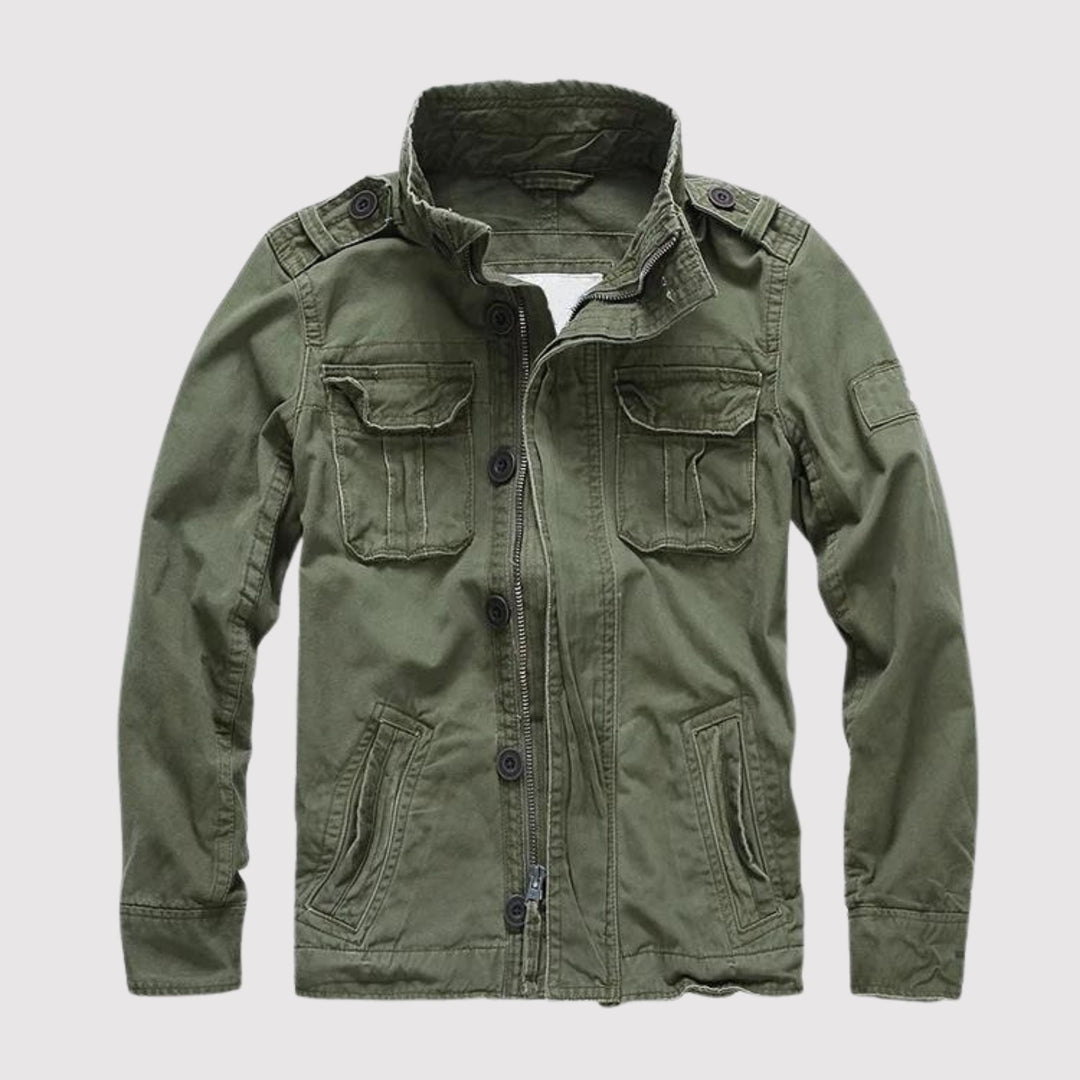 Clark | Jeansjacke  Hochwertiger Denim, Retro Stil