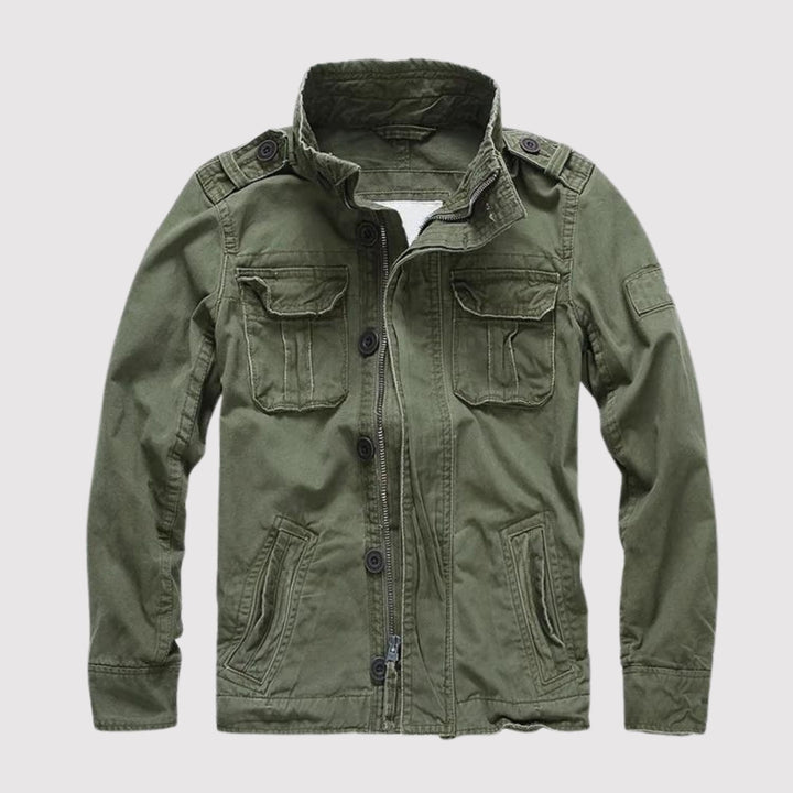 Clark | Jeansjacke  Hochwertiger Denim, Retro Stil