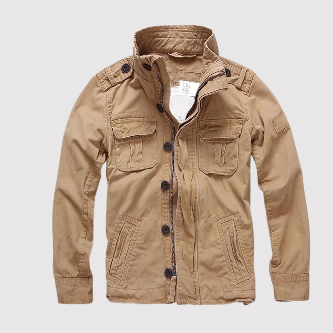 Clark | Jeansjacke  Hochwertiger Denim, Retro Stil