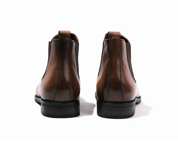 Walker | Stiefel aus echtem Leder in Braun