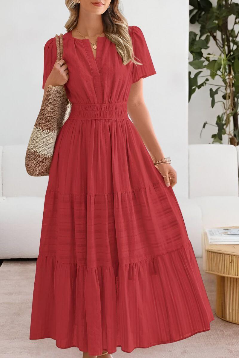 Sarah™ – Elegantes Boho Maxikleid für den Sommer