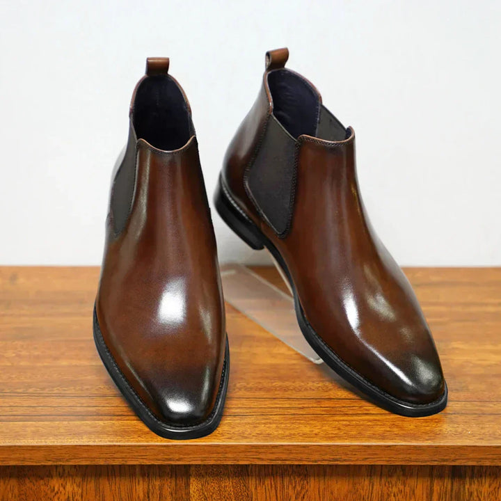 Walker | Stiefel aus echtem Leder in Braun