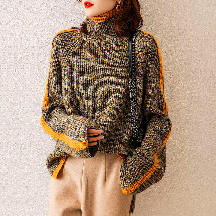 Sabine | Rollkragenpullover Moderner Pullover