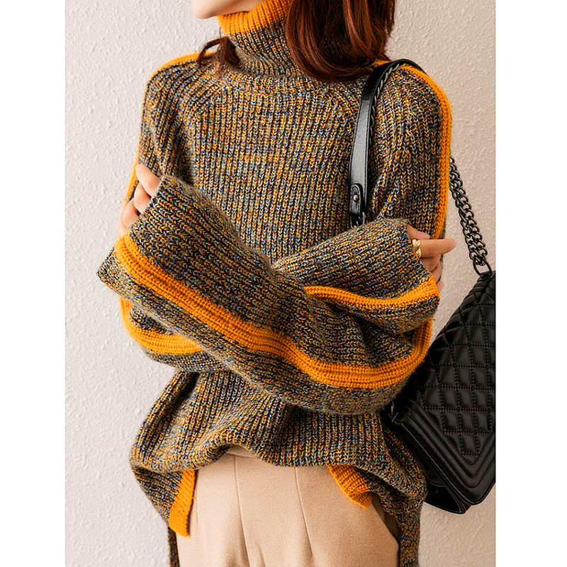 Sabine | Rollkragenpullover Moderner Pullover