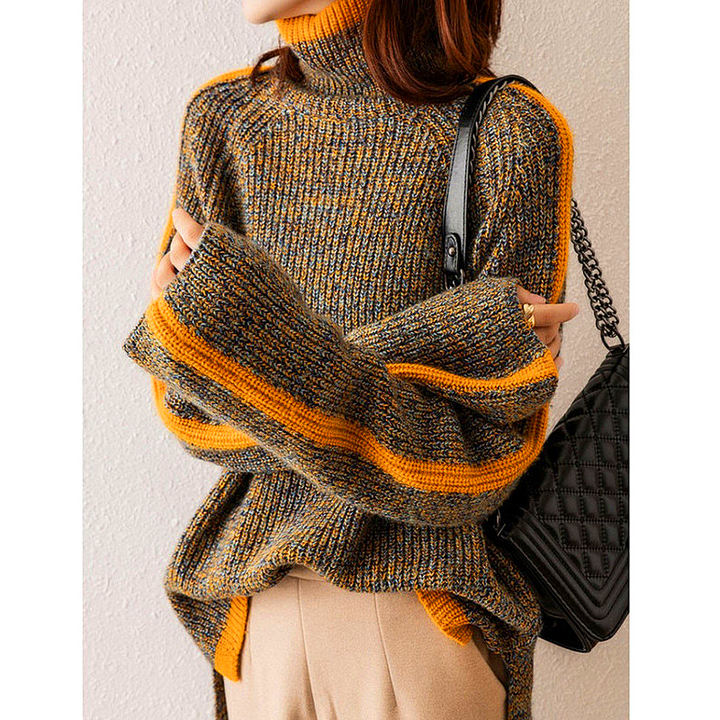 Sabine | Rollkragenpullover Moderner Pullover