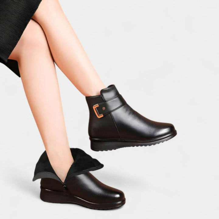 Sofia™ – Bequeme orthopädische warme Winterstiefel