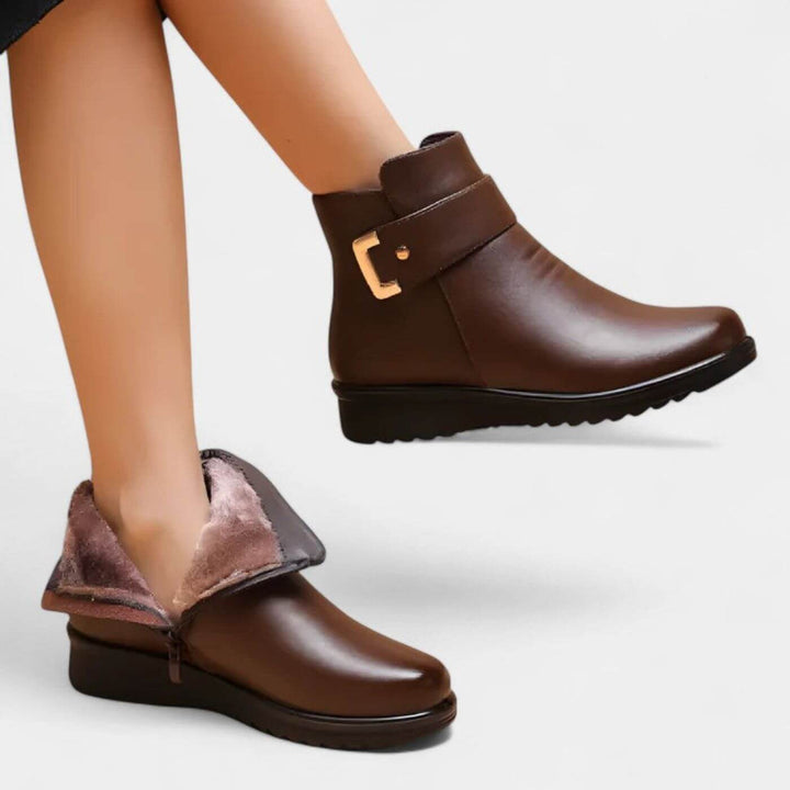 Sofia™ – Bequeme orthopädische warme Winterstiefel