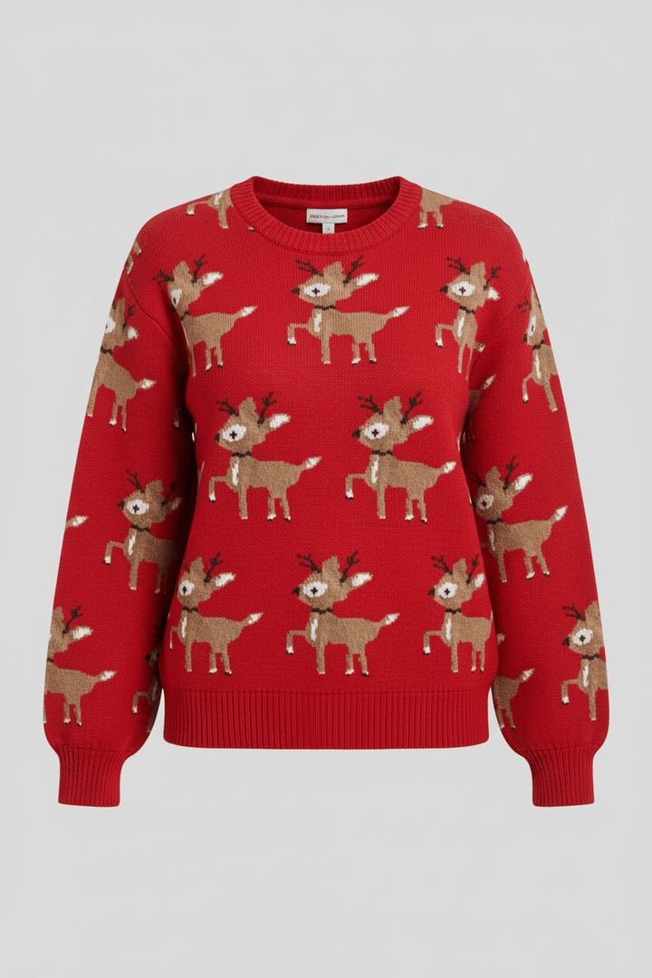 Stephanie | Stilvolle Pullover mit Hirschmotiv