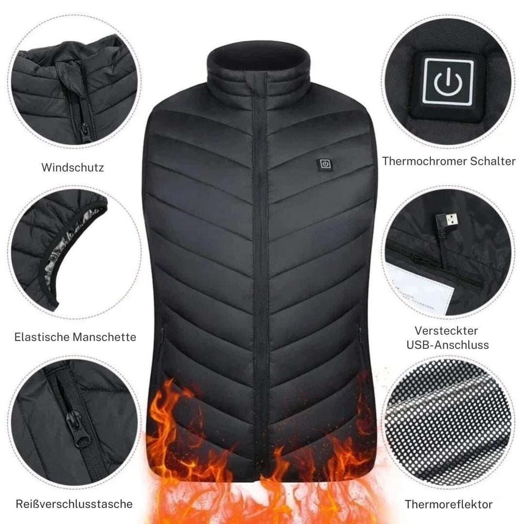 ThermalMax™ – Unisex Beheizte Wasserfeste Weste