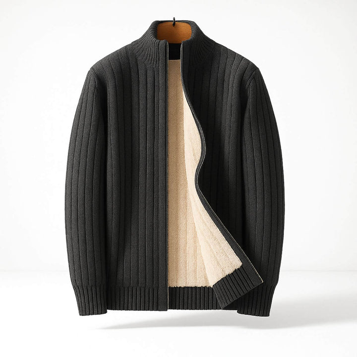 Tom™ – Warmer Cardigan mit kuscheligem Innenfutter