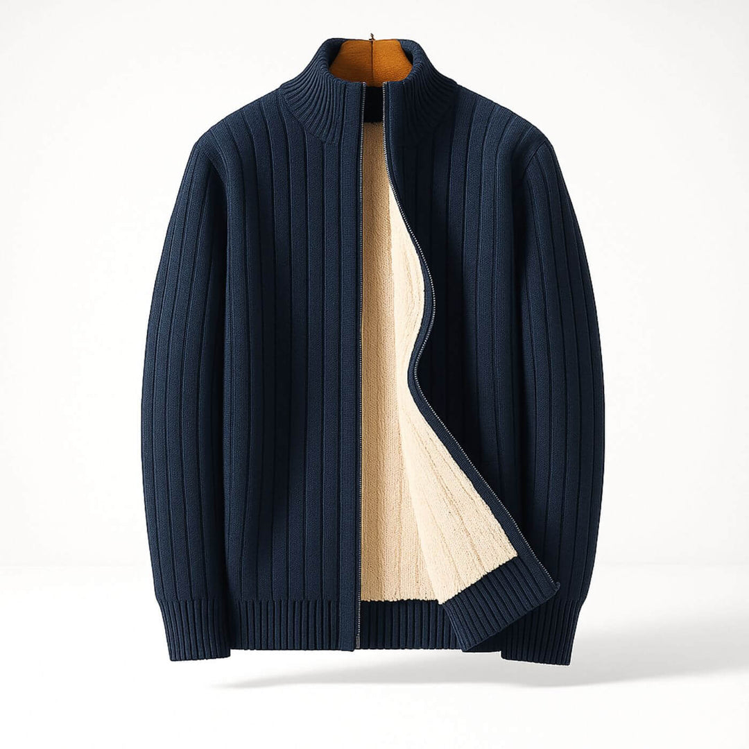 Tom™ – Warmer Cardigan mit kuscheligem Innenfutter