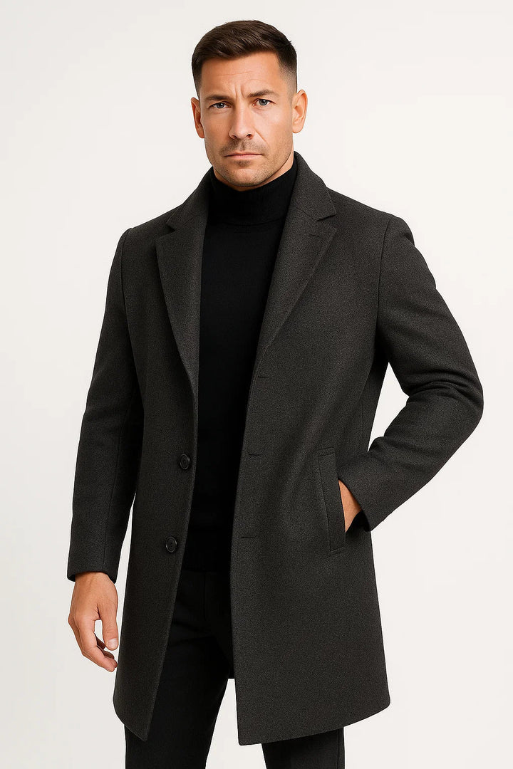 Tom | Moderner mittellanger Trenchcoat