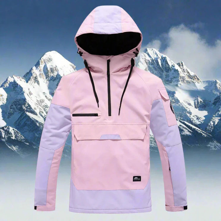 Janina | Unisex Winterjacke mit Kapuze