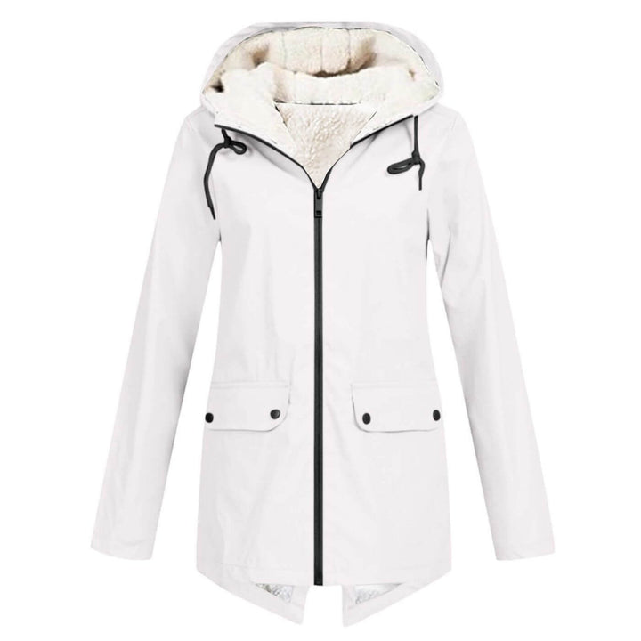 Vivien™ – Fleecegefütterte Jacke mit Kapuze und Reißverschluss