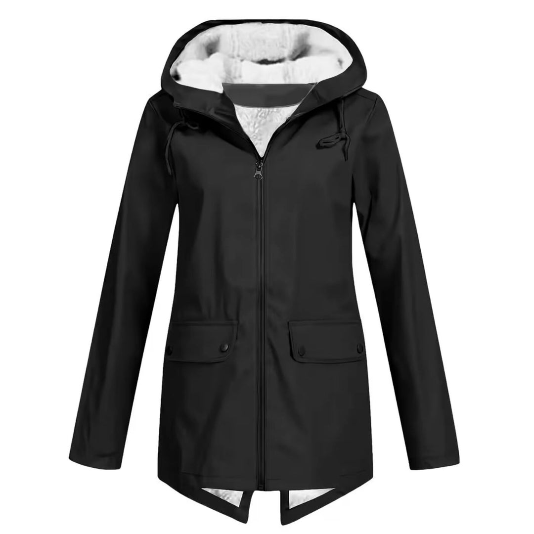 Vivien™ – Fleecegefütterte Jacke mit Kapuze und Reißverschluss