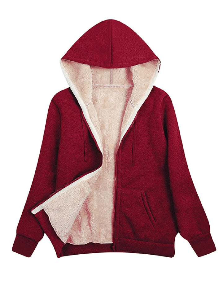Sandra | Warme Fleece Jacke